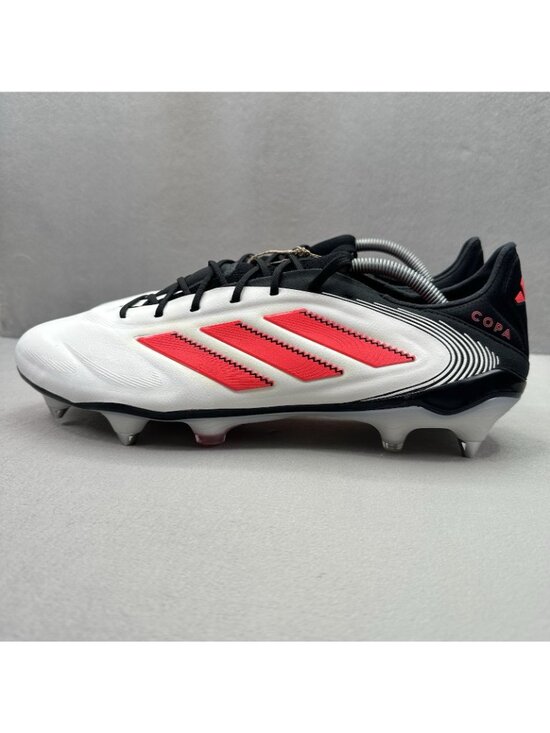 adidas Copa Pure III Elite SG Mens Size 12 Soccer Cleats White Red Black NEW
